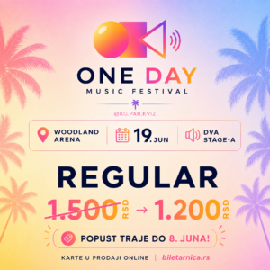 ONE DAY MUSIC FESTIVAL - REGULAR